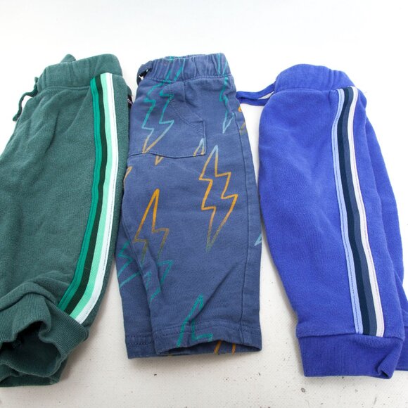 Tea Collection Baby Boy 9–12M Clothing Lot – 5-Pieces Sweatshirt, Trunks,Joggers - Picture 2 of 5